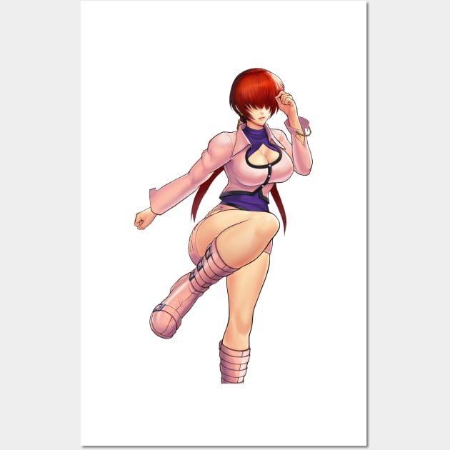 Shermie Wall Art by hybridmink